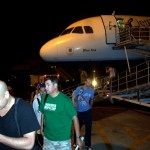 Passengers Deplaning JetBlue A320
