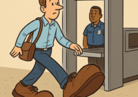 TSA Shoes On