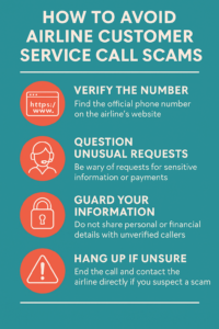 How to avoid airline customer service call scam