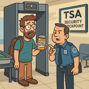 TSA Peanut Butter in Carry-On
