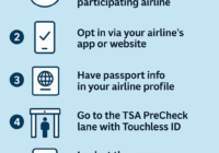 TSA Precheck Touchless ID Tips